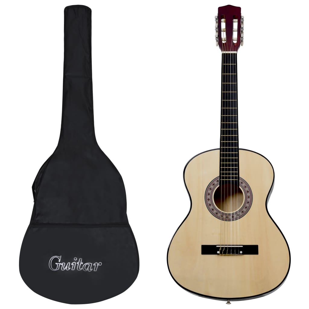 Klassikgitarre für Anfänger und Kinder mit Tasche 1/2 34