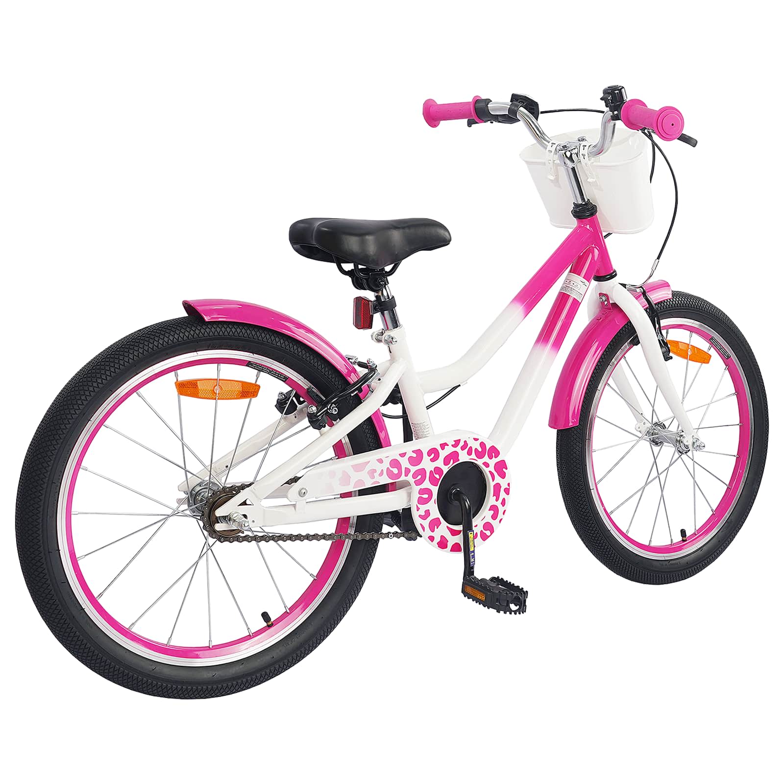 Kinderfahrrad Mit Stützrädern 12 Zoll für 2-4 Jahre alt Rosa