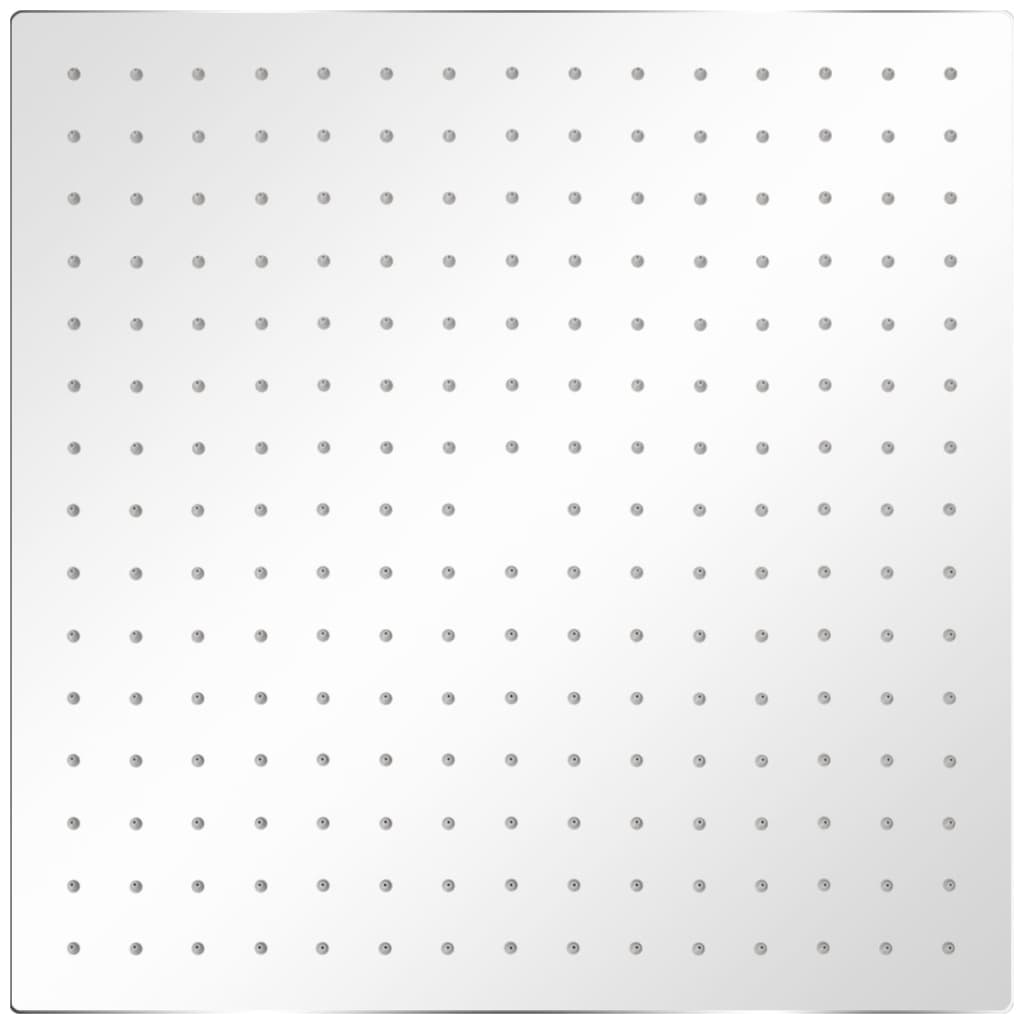 Regenbrause Edelstahl 25x25 cm Quadratisch