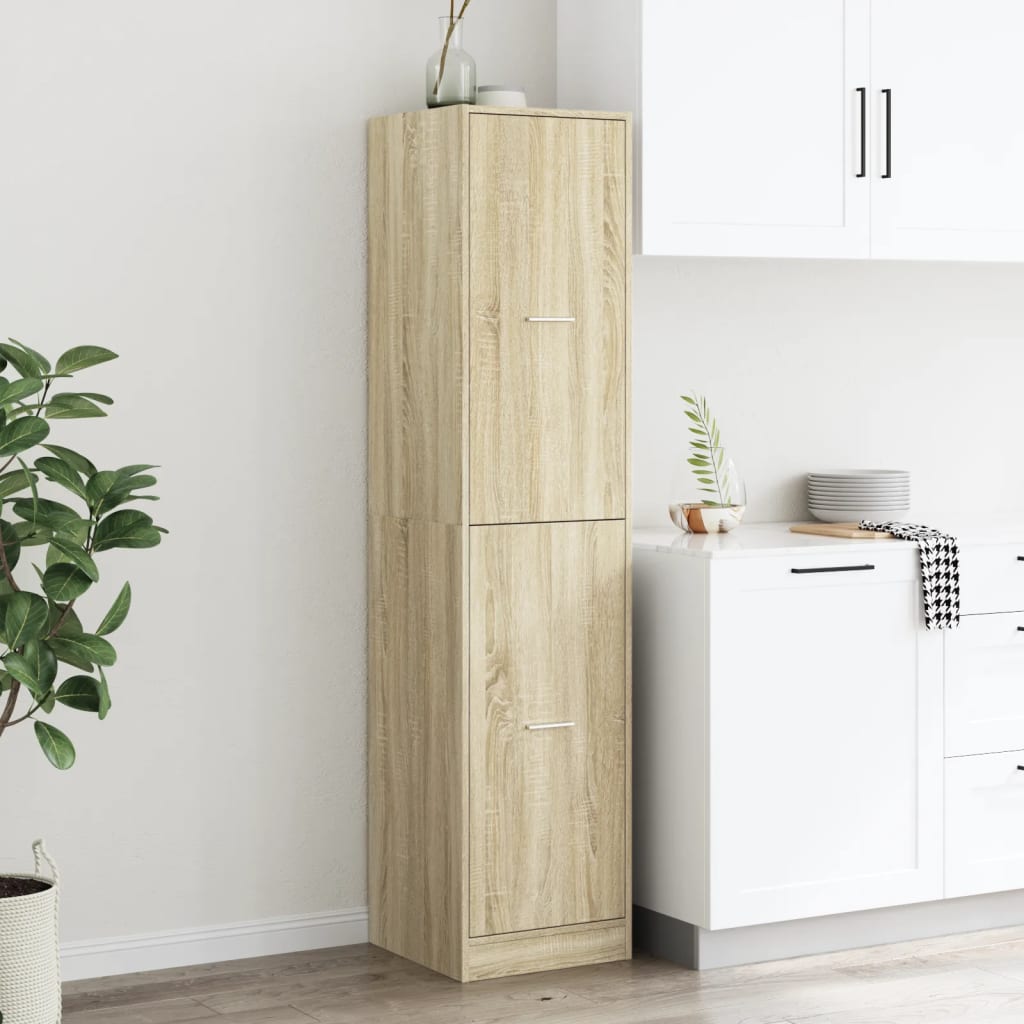 Apothekerschrank Weiß 30 x 41 x 174,5 cm Holzwerkstoff