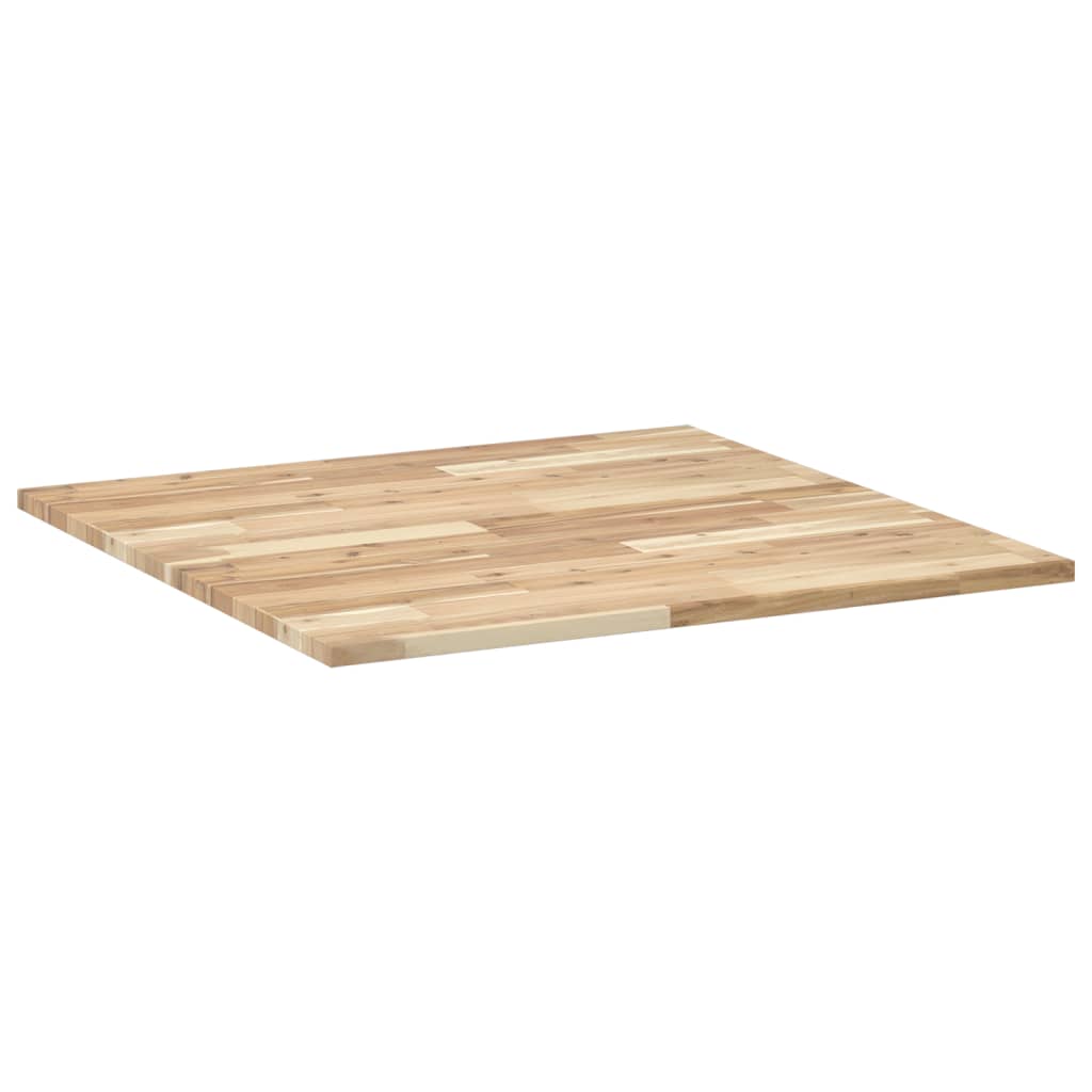 Tischplatte Rund Ø40x2 cm Massivholz Akazie
