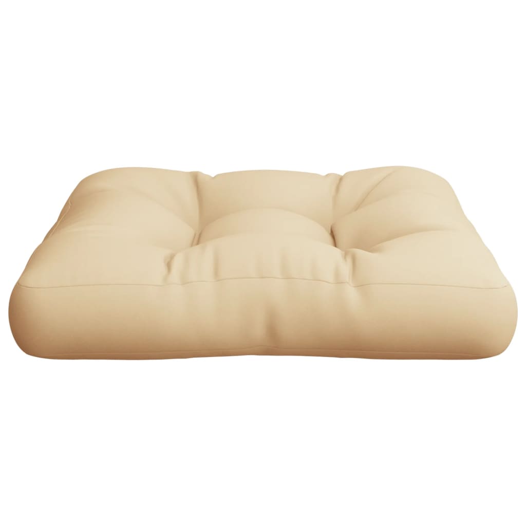 Palettenkissen Anthrazit 50x50x12 cm Stoff