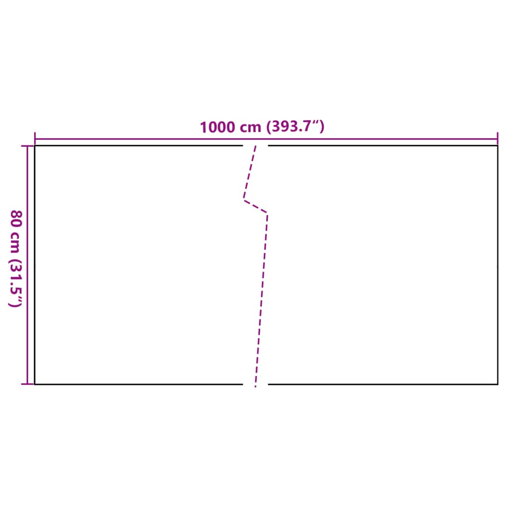 Balkon-Sichtschutz Anthrazit 300x90 cm Poly Rattan