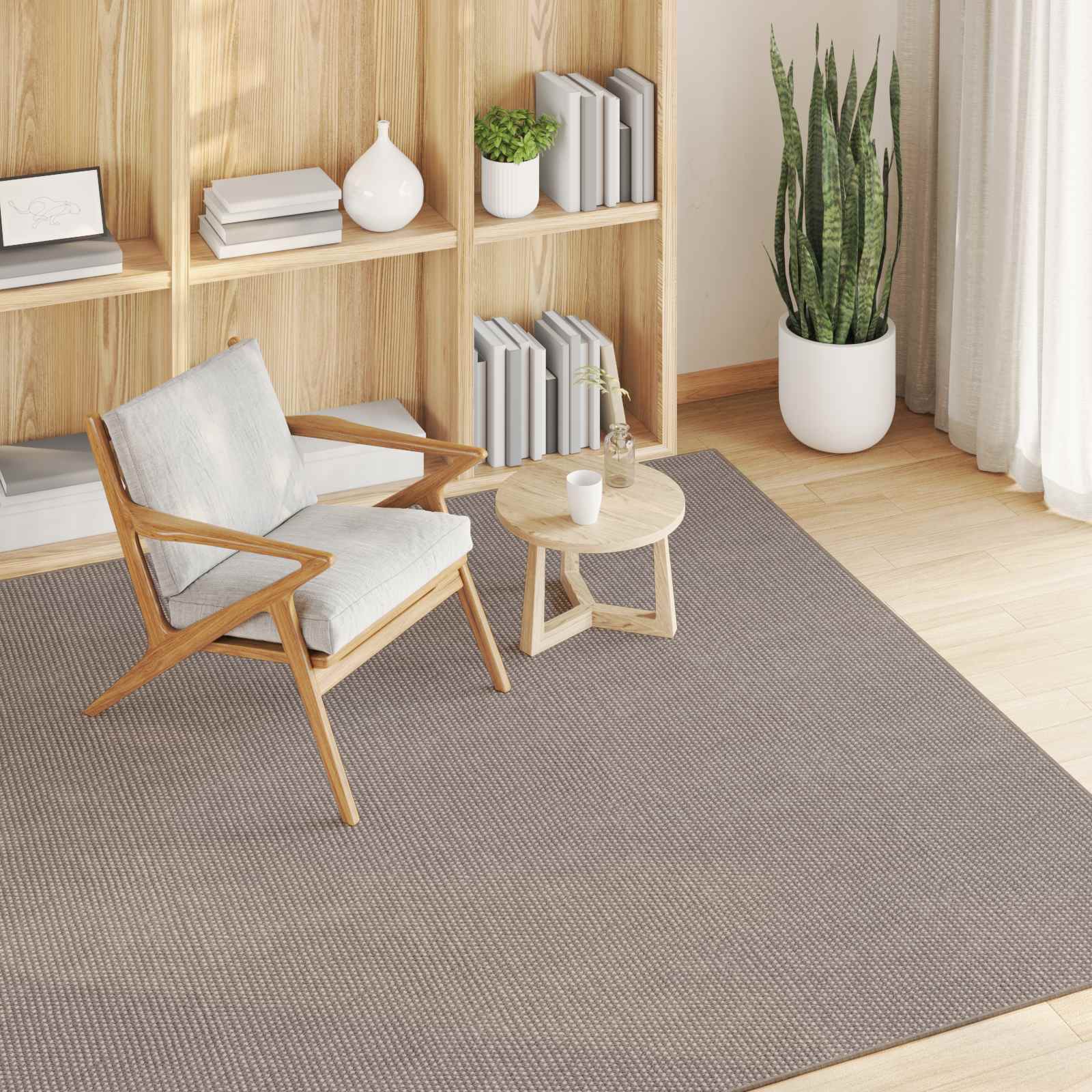 Bereichsteppiche Rechtwinklig LUGO Creme 150 x 80 cm Polyester