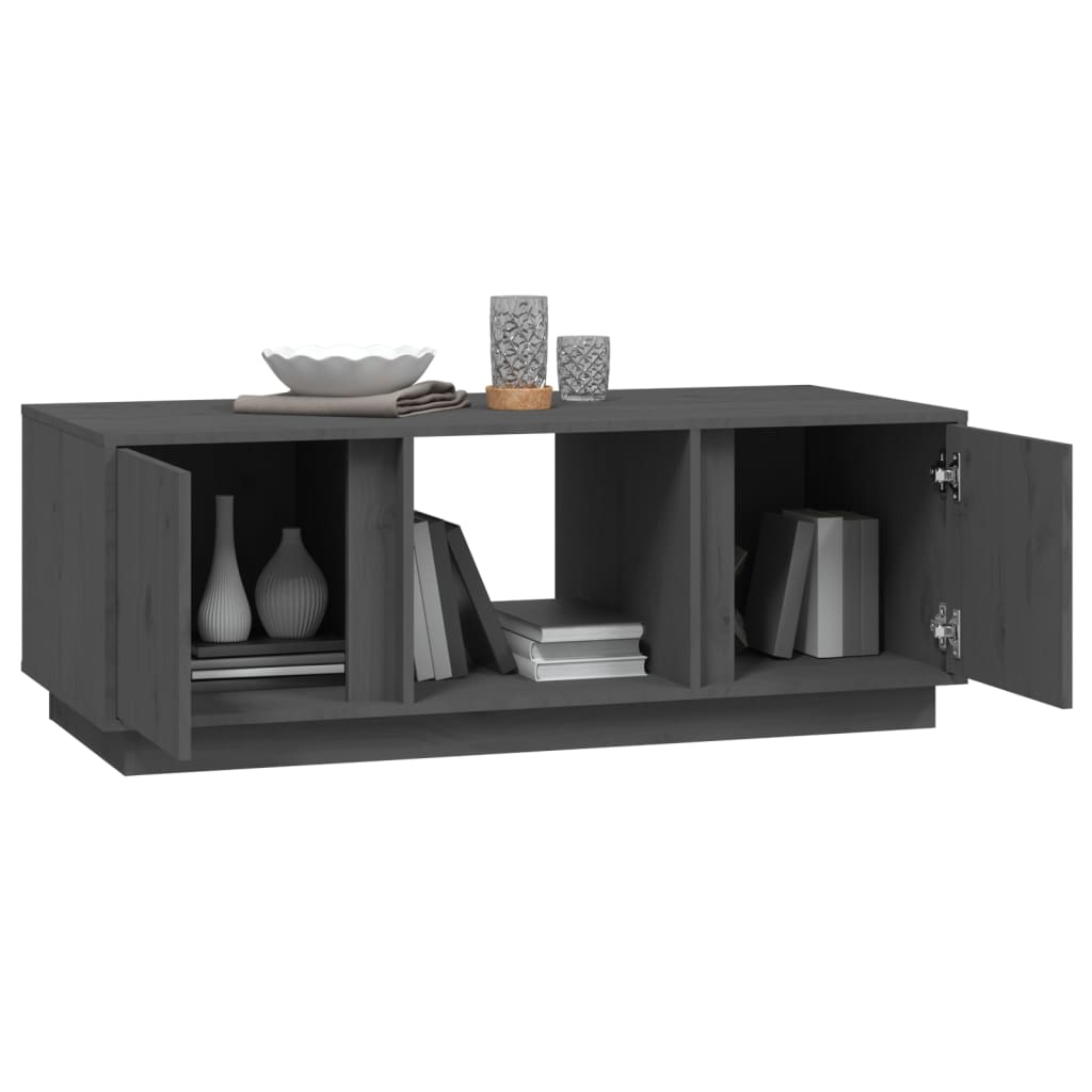 Couchtisch 110x50x40 cm Massivholz Kiefer