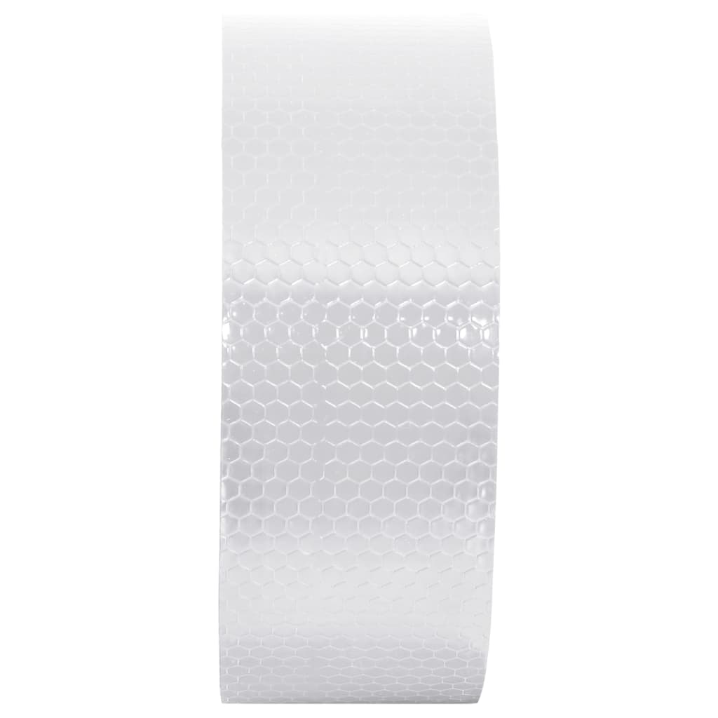 Reflektorband Weiß 2,5 cmx20 m PVC