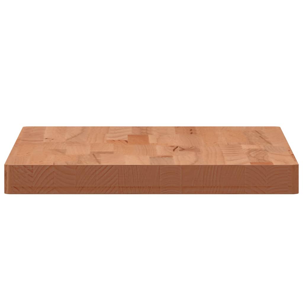 Waschtischplatte 80x40x1,5 cm Massivholz Buche