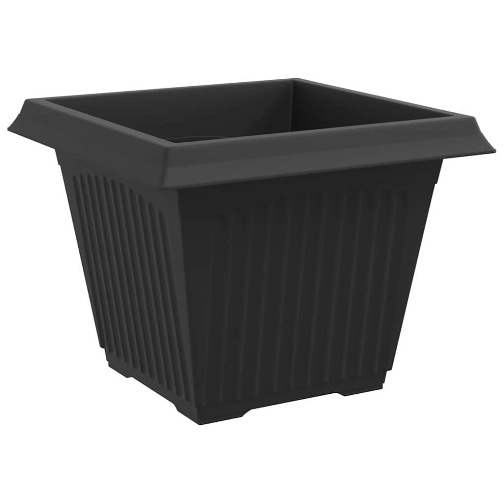 Blumentöpfe 6 pcs Ziegelrot 20 x 20 x 16 cm Kunststoff