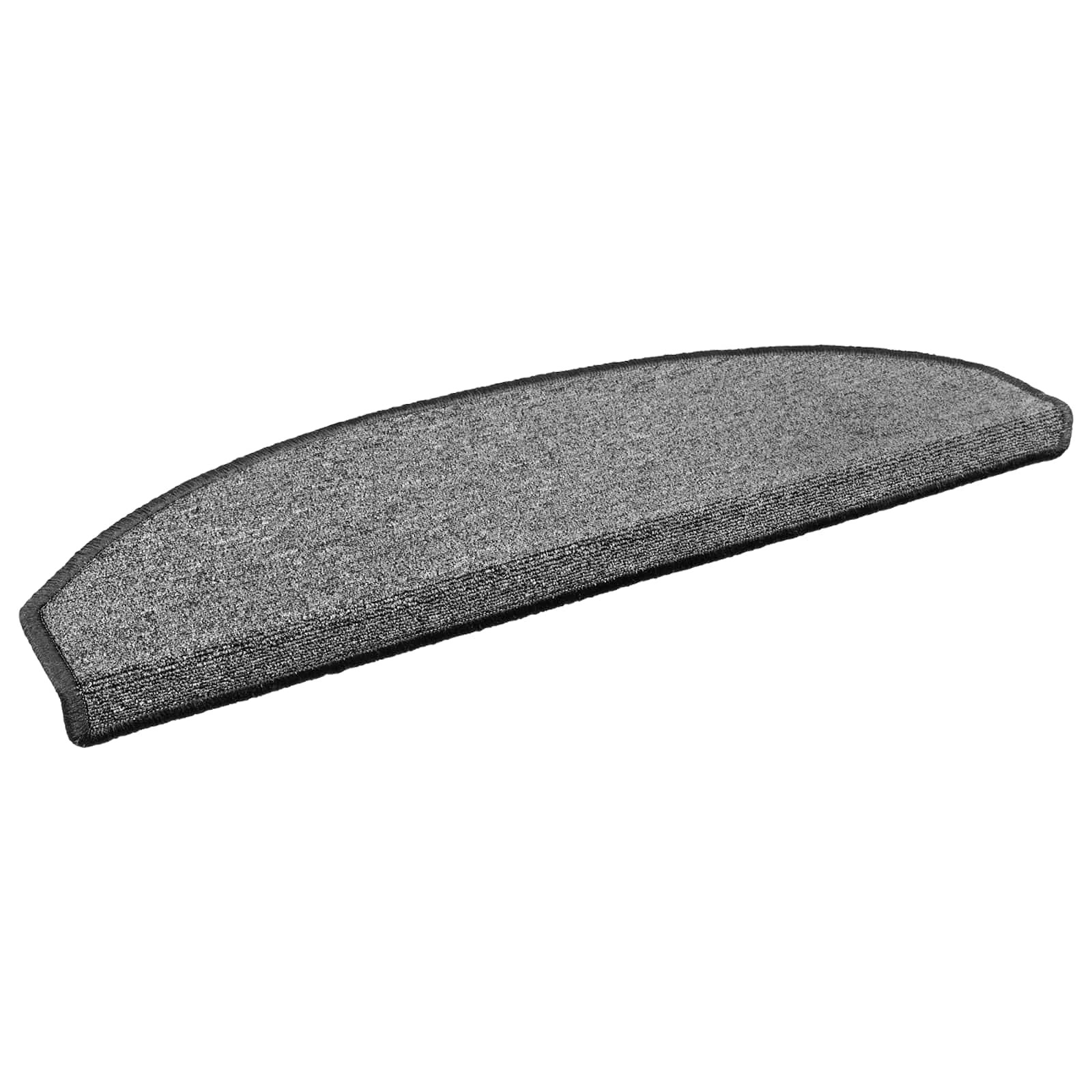 Stufenmatten 15 Stk. 56x17x3 cm Anthrazit Halbrund