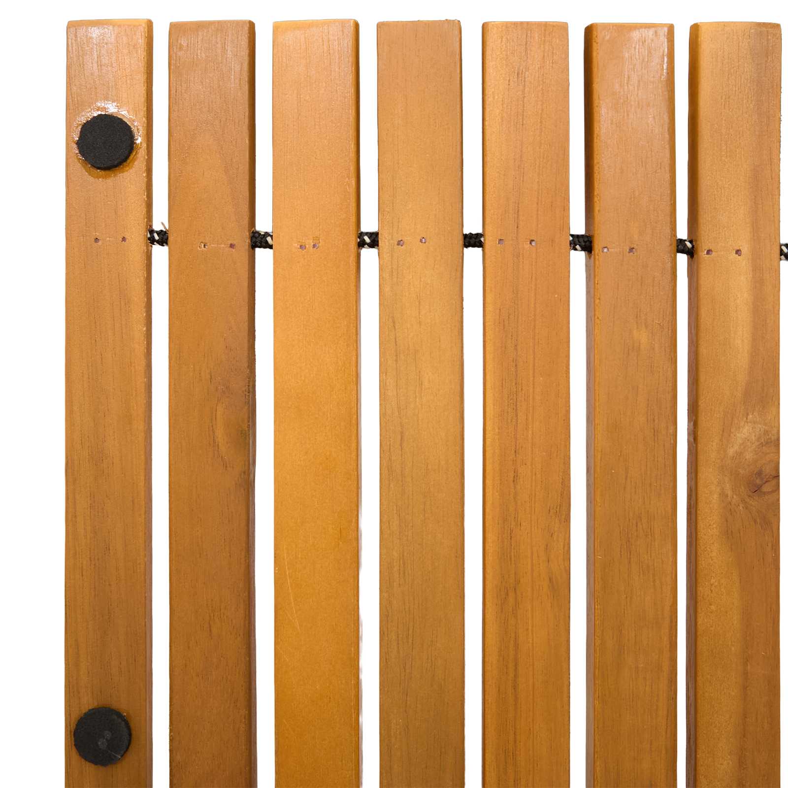 Badematte Braun 60 x 40 cm Massives Akazienholz