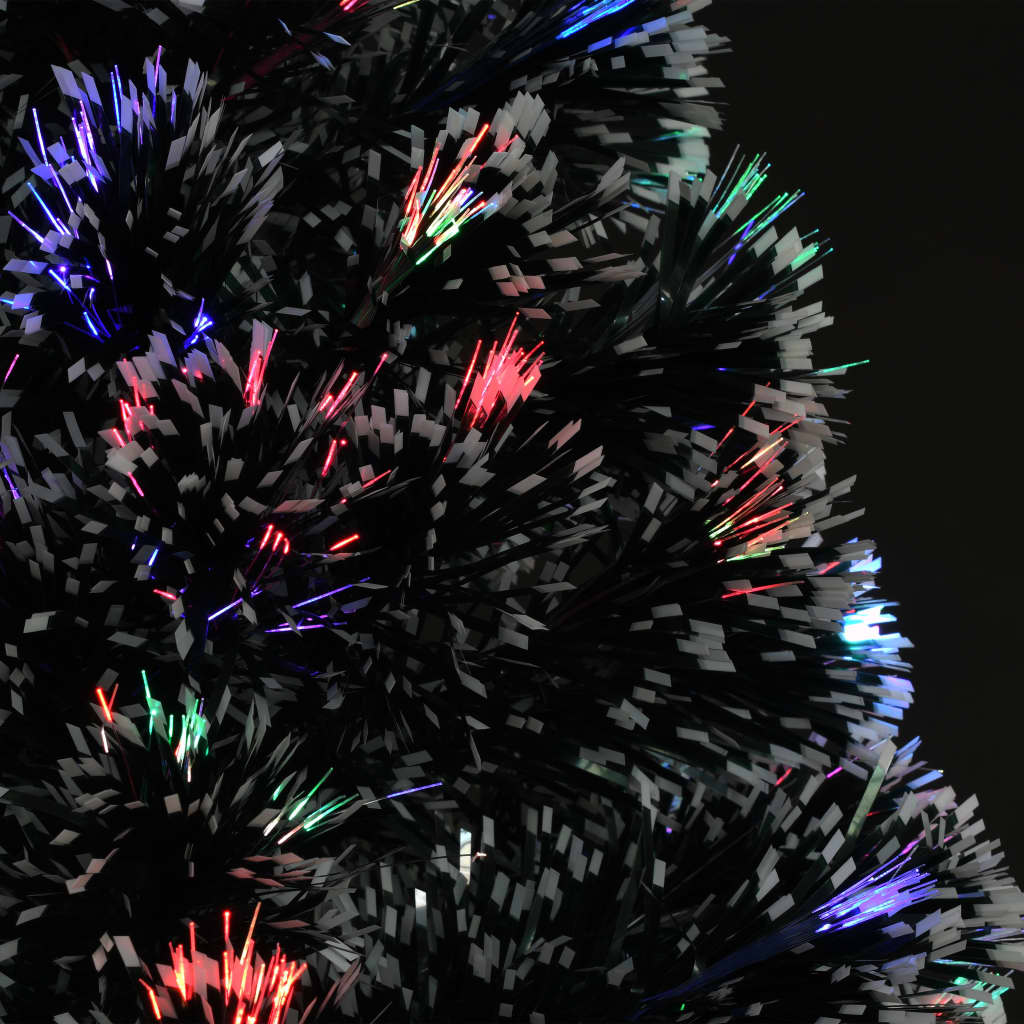 Vorbeleuchteter Weihnachtsbaum mit Ständer und LED 150 cm Glasfaser