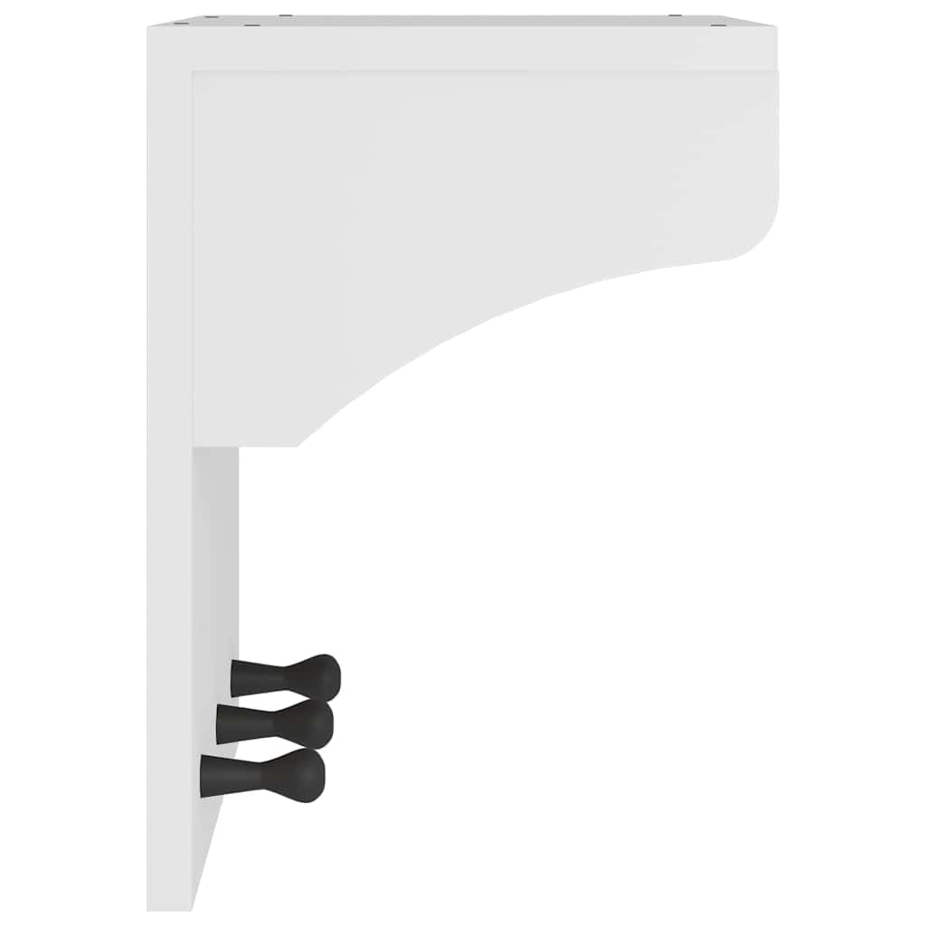 Wandgarderobe SANDNES 43x30x42 cm Massivholz Kiefer