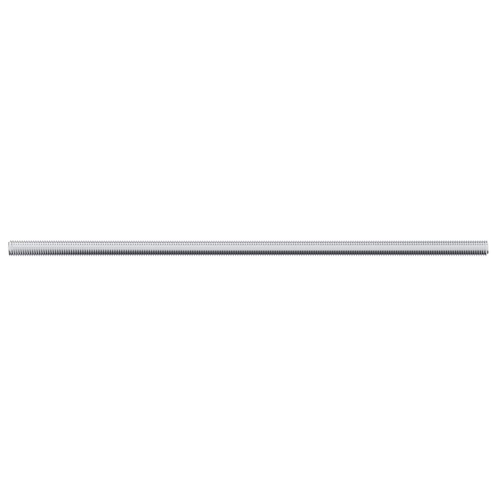 Gewindestange 2 pcs Silber 6 x 120 mm Stahl