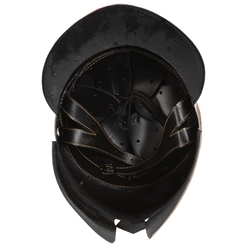Preußische Pickelhaube Antik Replik für LARP Schwarz Stahl