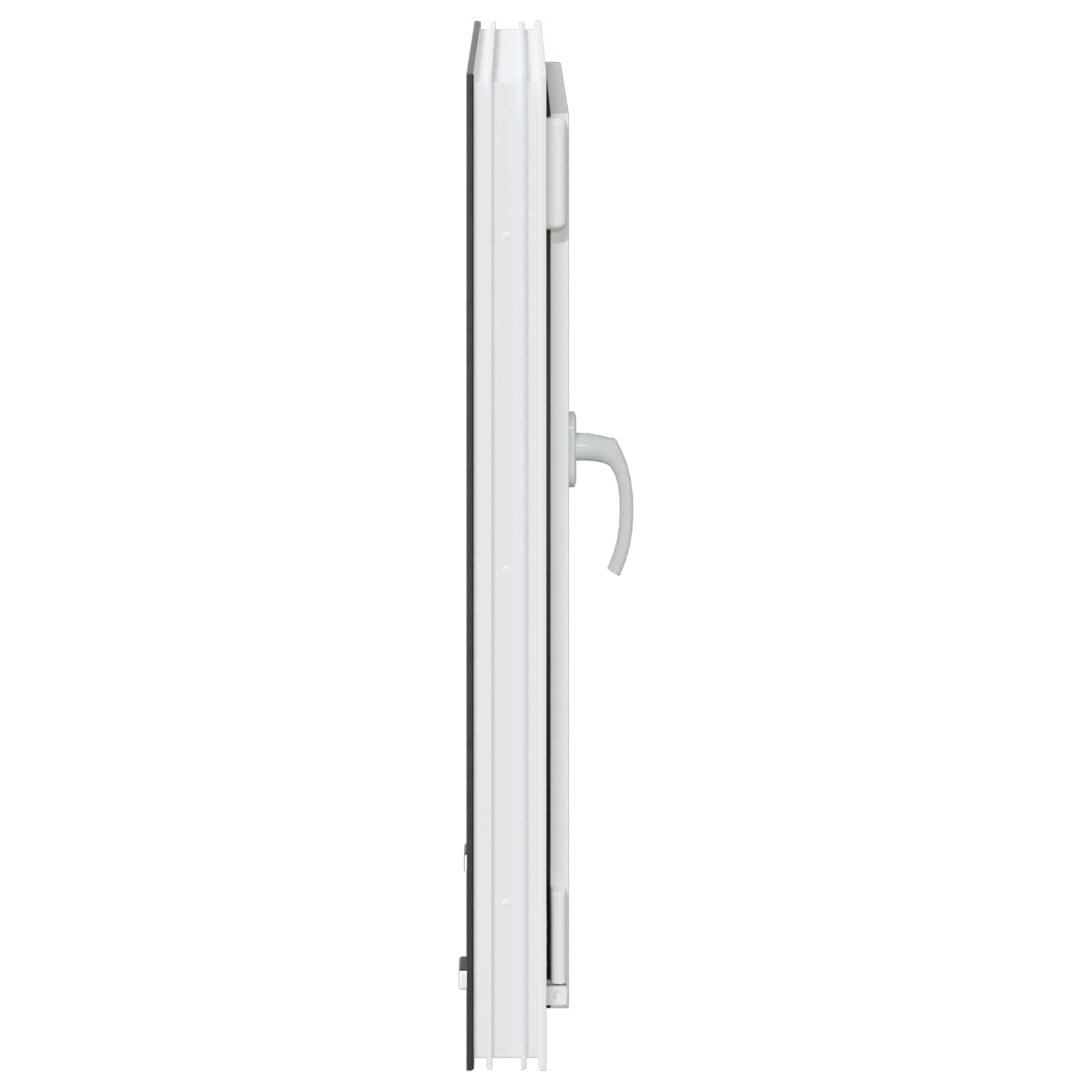 Kellerfenster RISOR 50 x 50 cm PVC und Glas Weiß