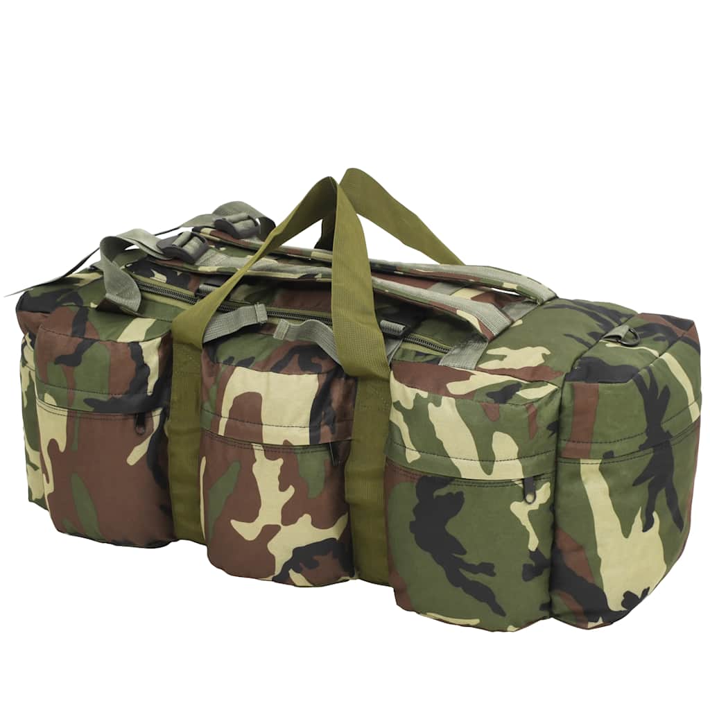 3-in-1 Seesack Armee-Stil 45 L Olivgrün