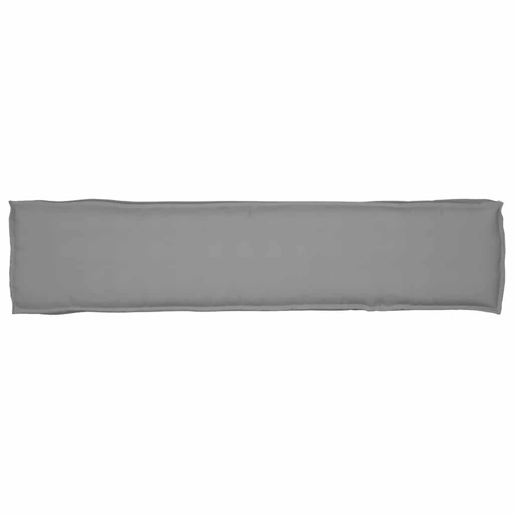 Palettenkissen Anthrazit 180 x 40 x 8 cm Oxford-Stoff