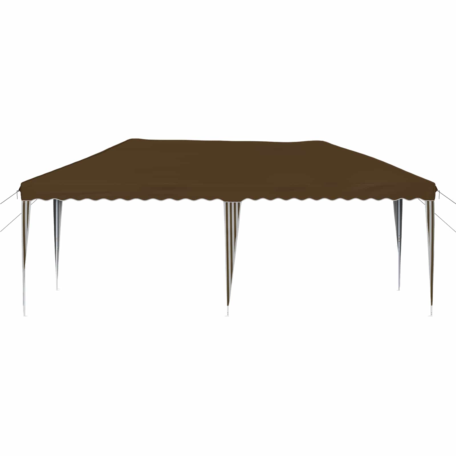 Pop-up Partyzelt 575 x 290 x 245 cm Creme