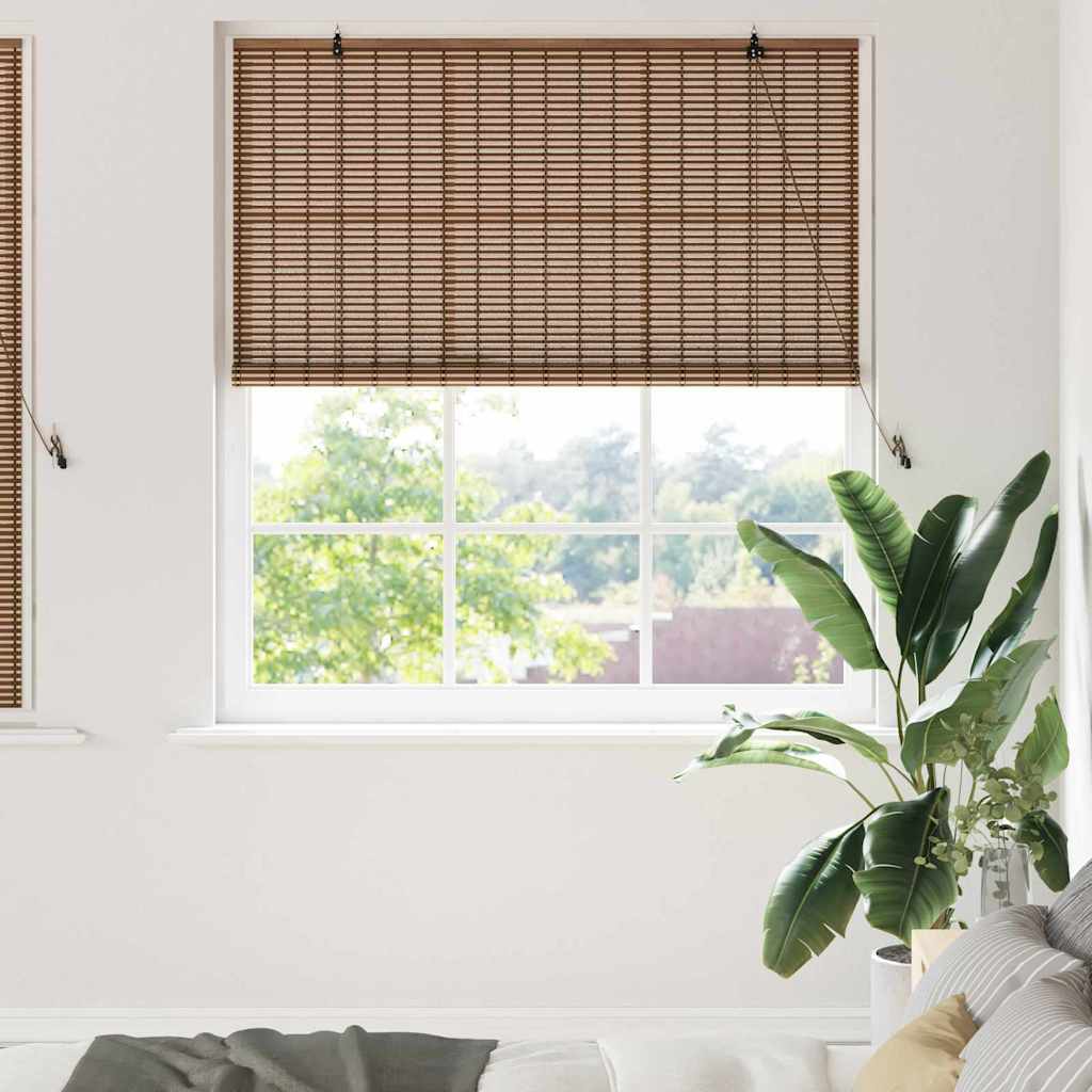 Rollo Braun 60 x 160 cm Bambus