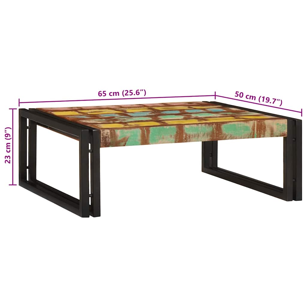 Badregal für Braun 40 x 50 x 23 cm Massives rohes Mangoholz