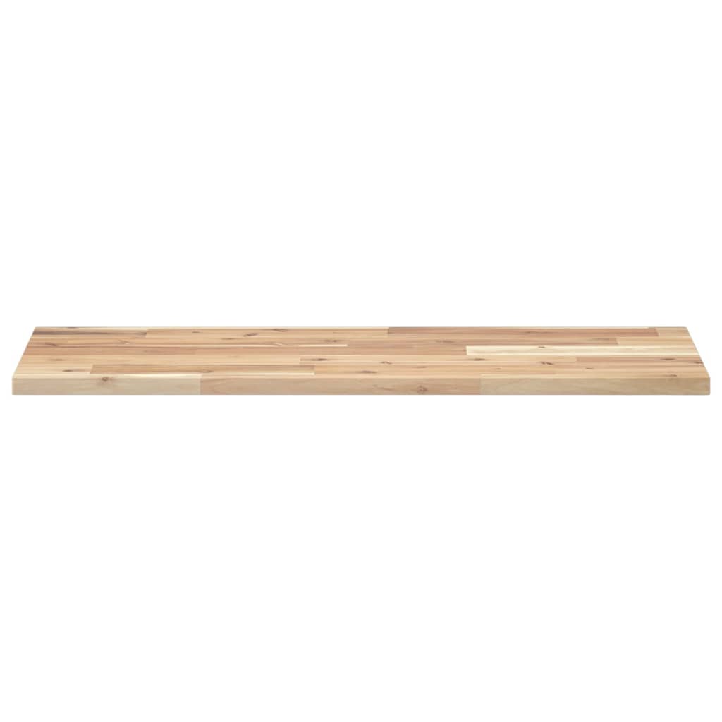 Tischplatte 40x20x2 cm Rechteckig Massivholz Akazie