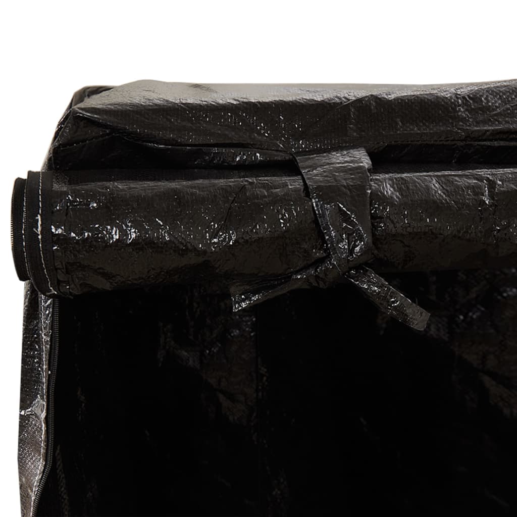 Hollywoodschaukel-Abdeckungen 2 Stk. 10 Ösen 255x145x170 cm