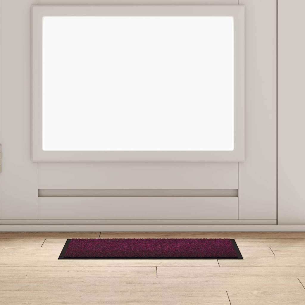 Fußmatte Anthrazit 60 x 40 x 1,2 cm Teddystoff