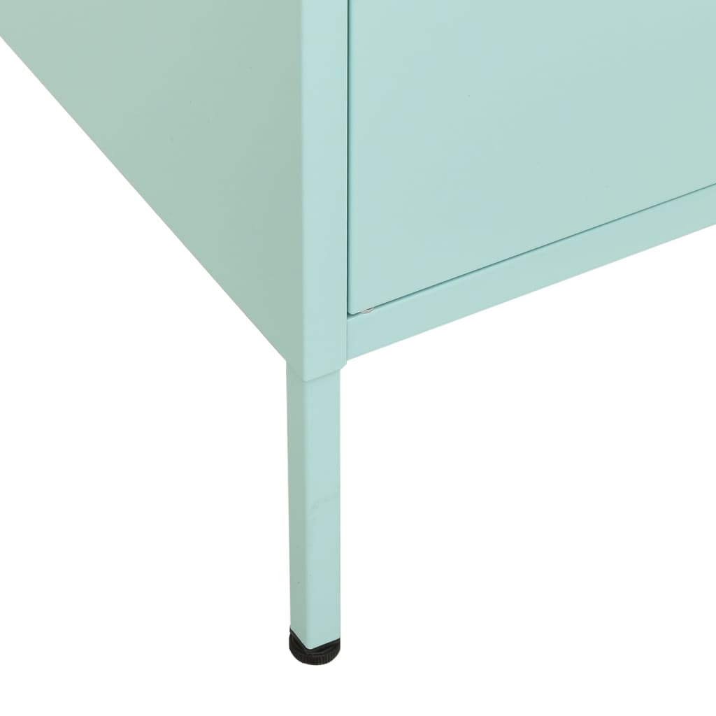 Lagerschrank Olivgrün 80x35x101,5 cm Stahl