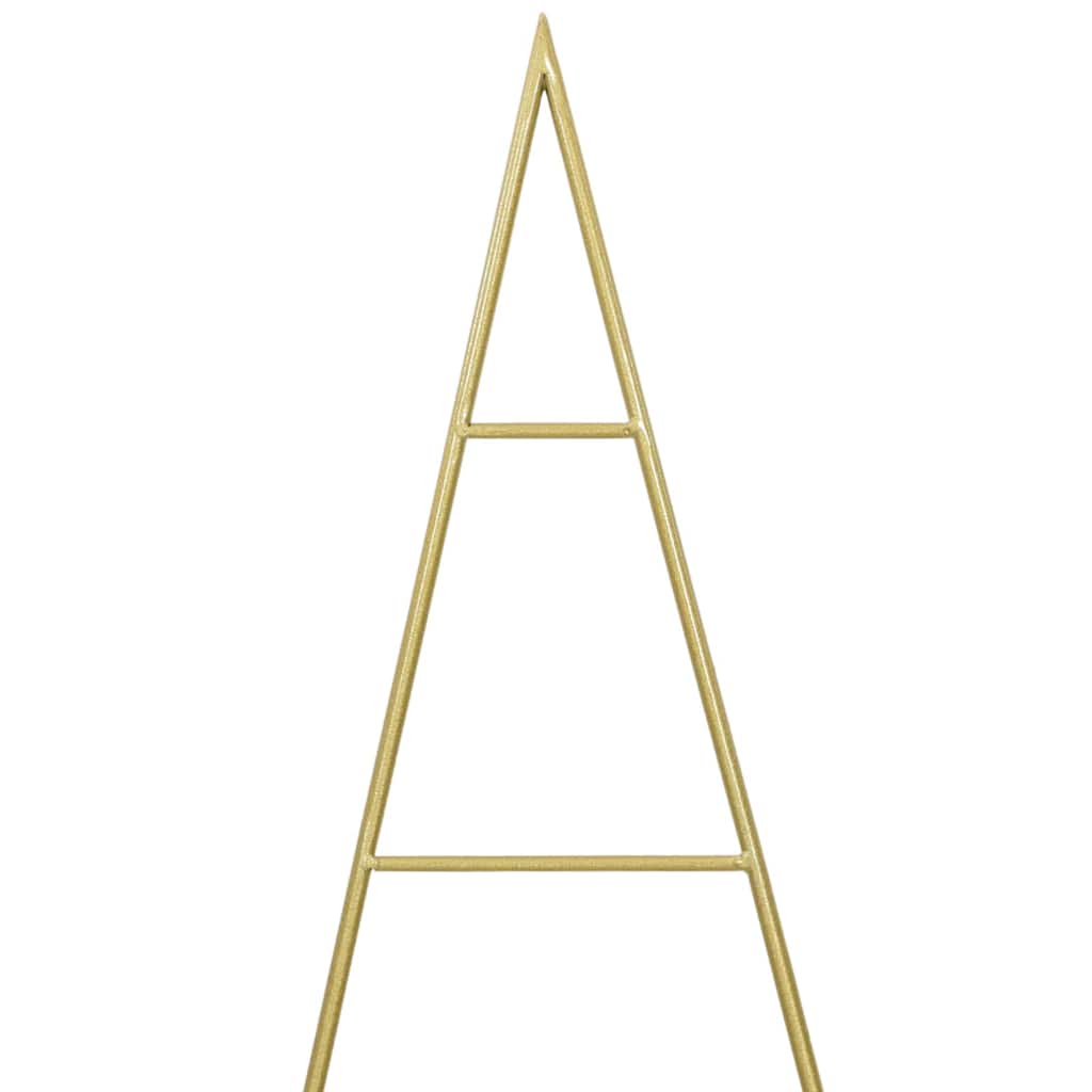 Metall Weihnachtsbaum Gold 60 cm Pulverbeschichteter Stahl