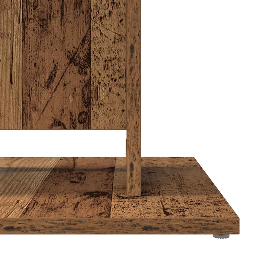 Bistrotisch Weiß 60x60x75 cm Holzwerkstoff