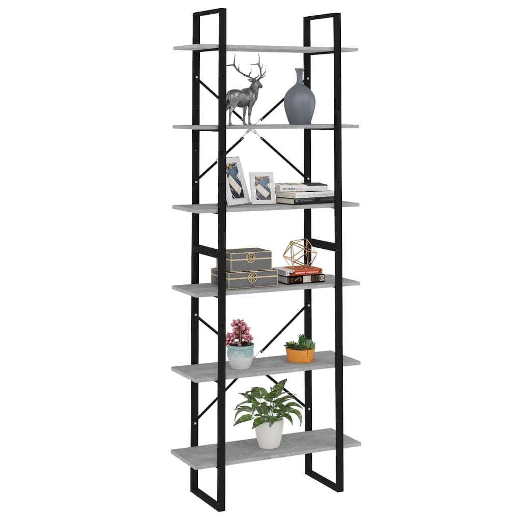 Bücherregal Weiß 80x30x105 cm Holzwerkstoff