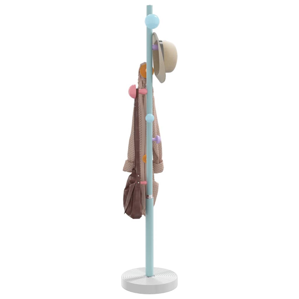 Garderobenständer Weiß 172 cm Pulverbeschichtetes Eisen