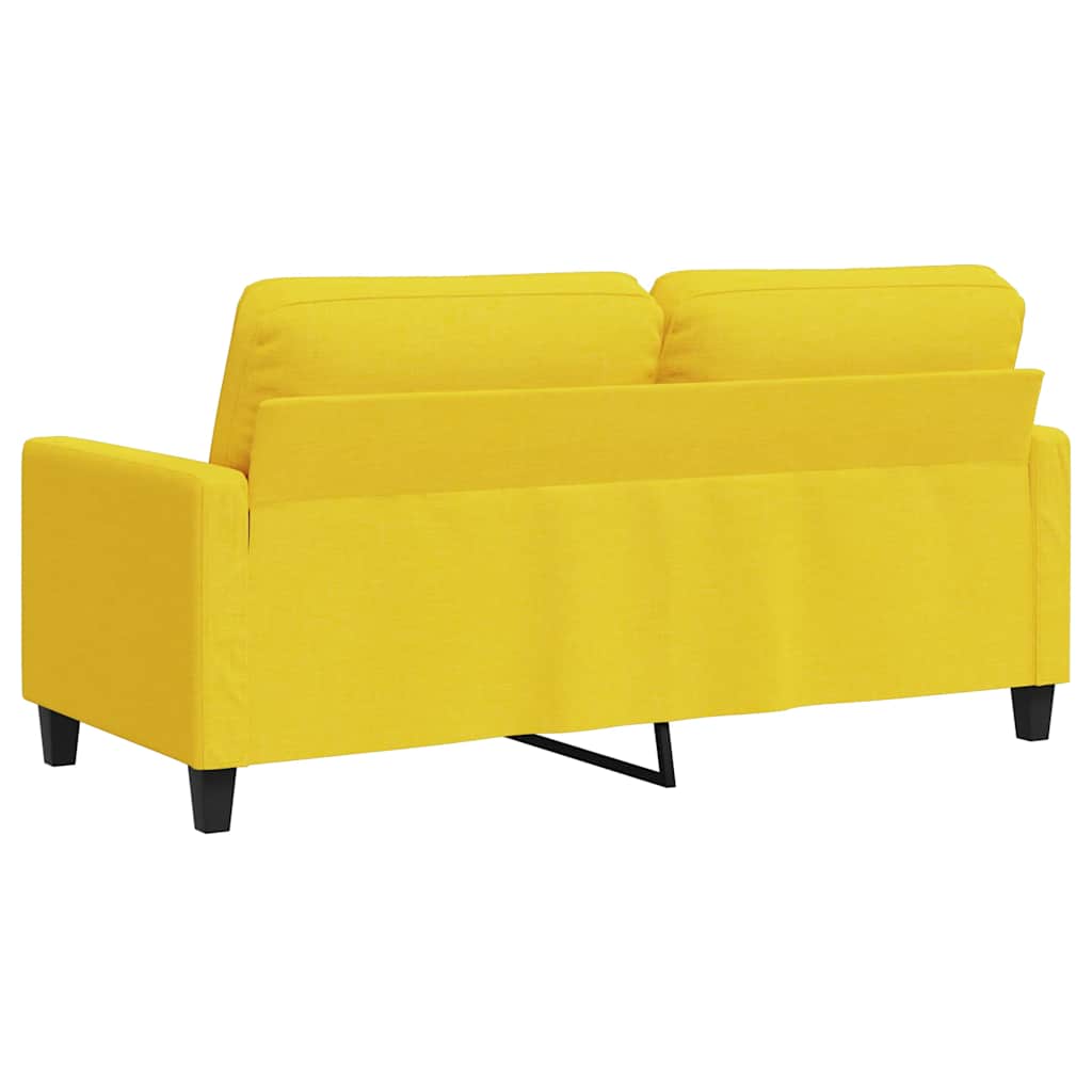 3-Sitzer-Sofa Hellgrau 180 cm Stoff