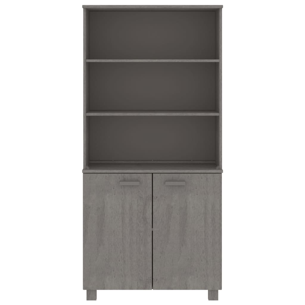 Highboard HAMAR Massivholz Kiefer Honigbraun