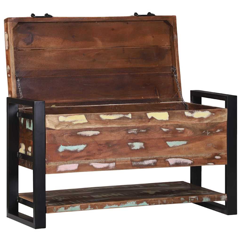 Aufbewahrungsbox Braun 80 x 35 x 45 cm Massivholz Mango