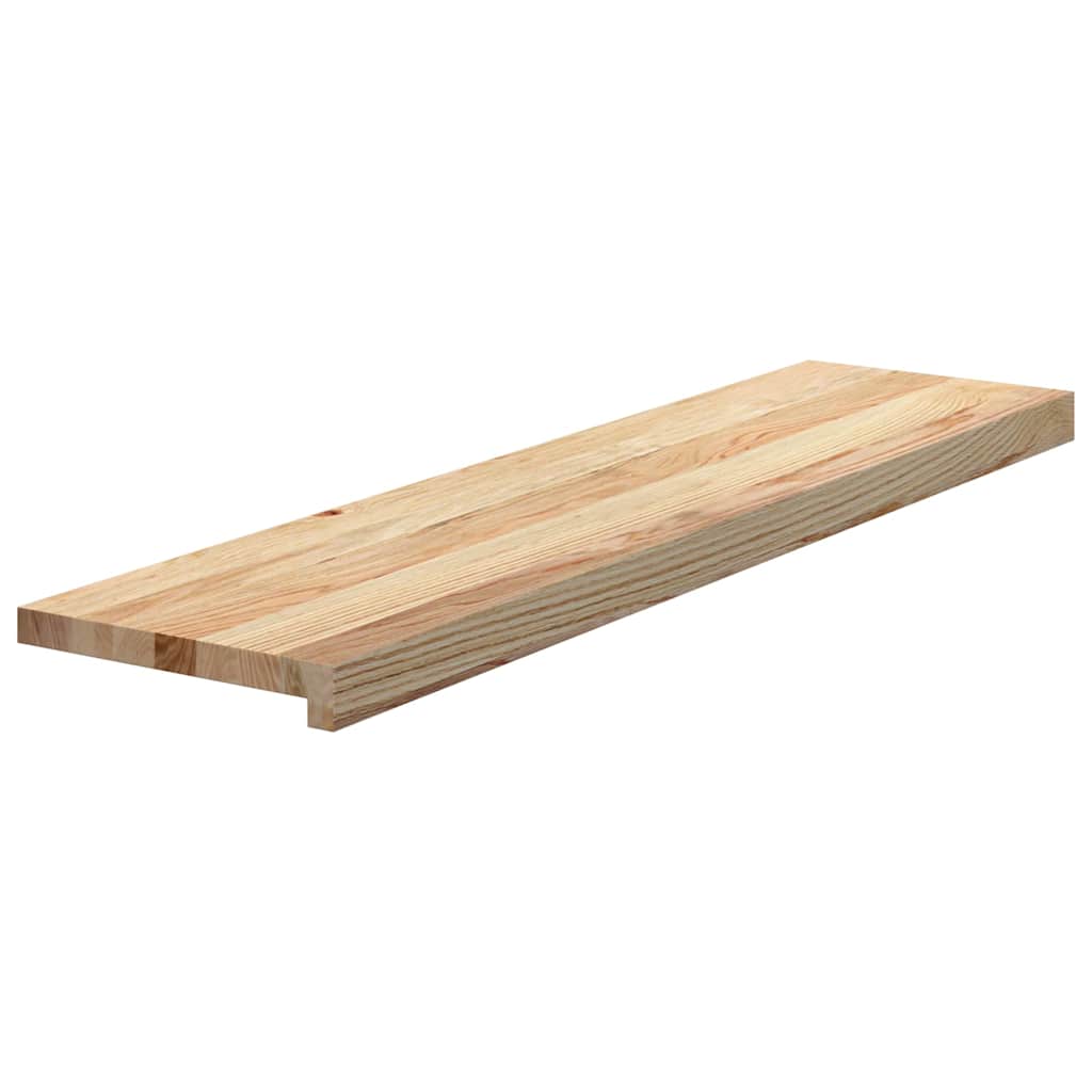Treppenstufen 4 Stk. Unbehandelt 70x25x2 cm Massivholz Eiche
