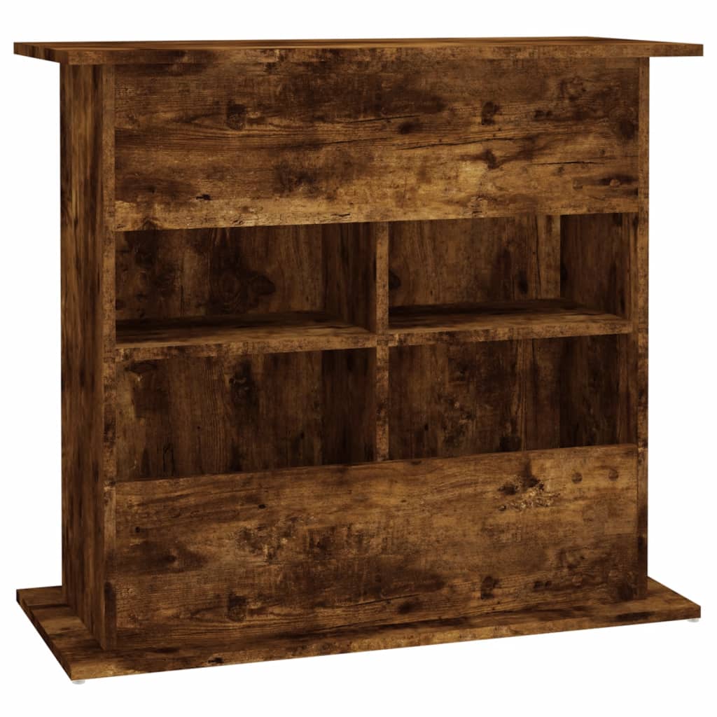 Aquariumständer Weiß 81x36x73 cm Holzwerkstoff