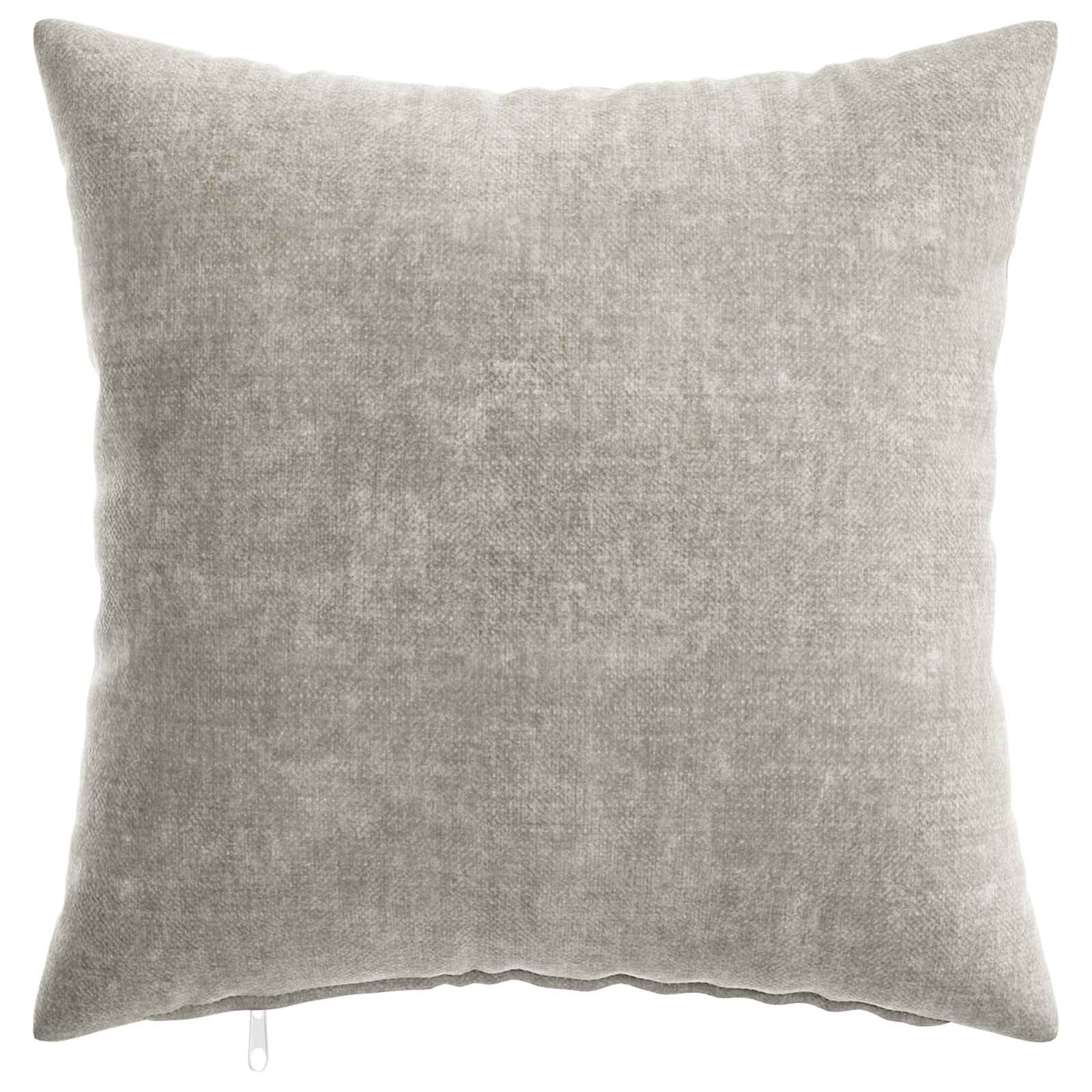 Kissenbezug 6 Stk. HEERLEN Dunkelgrau 30 x 30 cm Chenille-Stoff