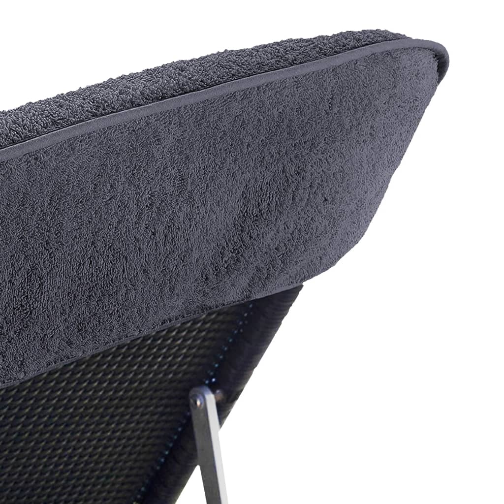 Strandtücher 4 Stk. Weiß 60x135 cm Stoff 400 GSM
