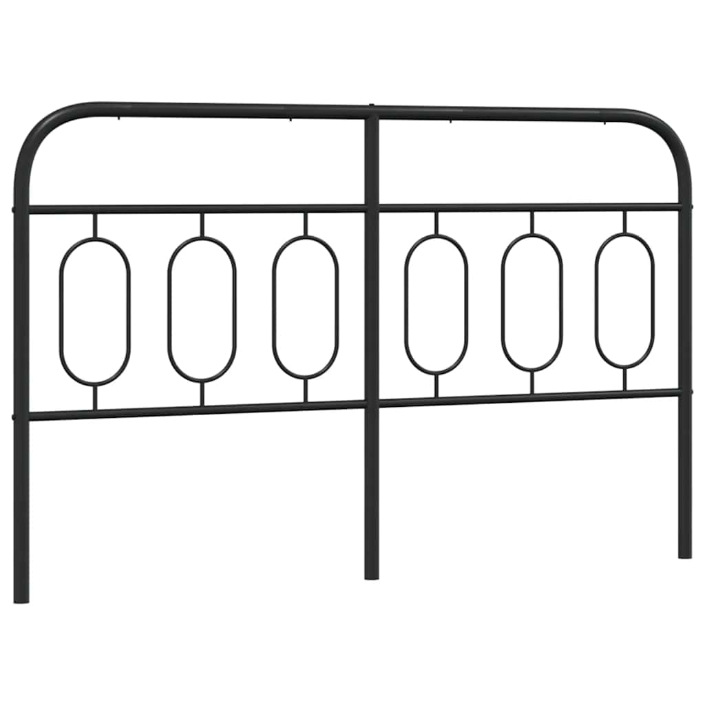 Ersatz-Kopfteil Metall Schwarz 75 cm