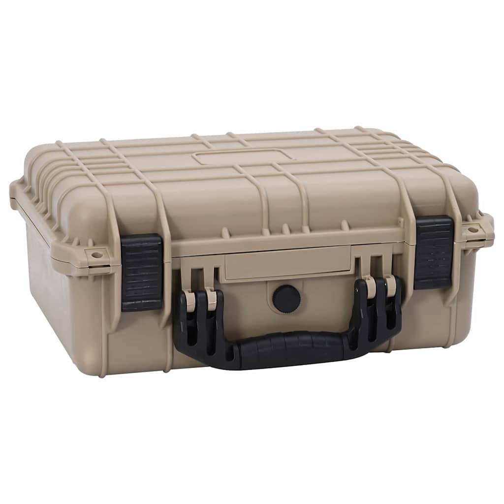 Koffer für Flugreise Tragbar Schwarz 46,5x21,5x17,5 cm PP