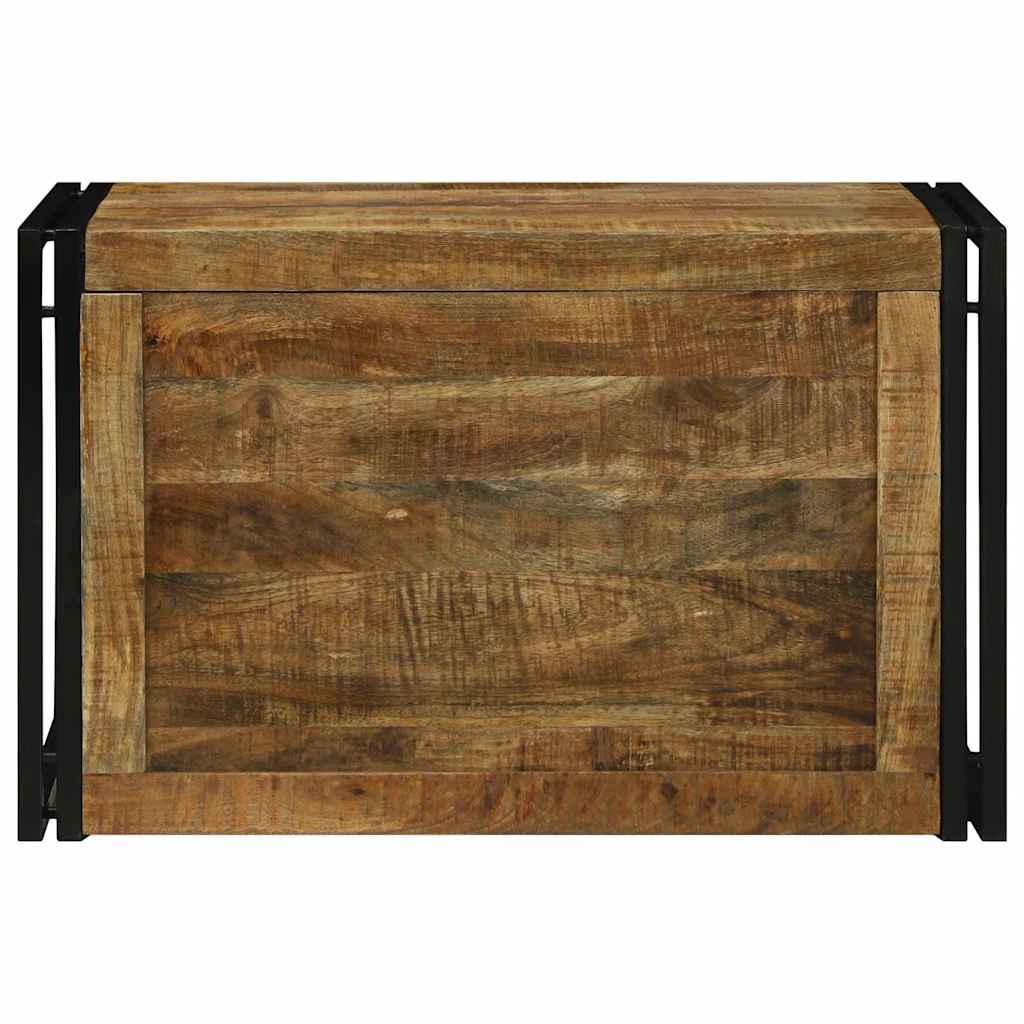 Aufbewahrungsbox 50 x 50 x 50 cm Massives upgecyceltes Holz