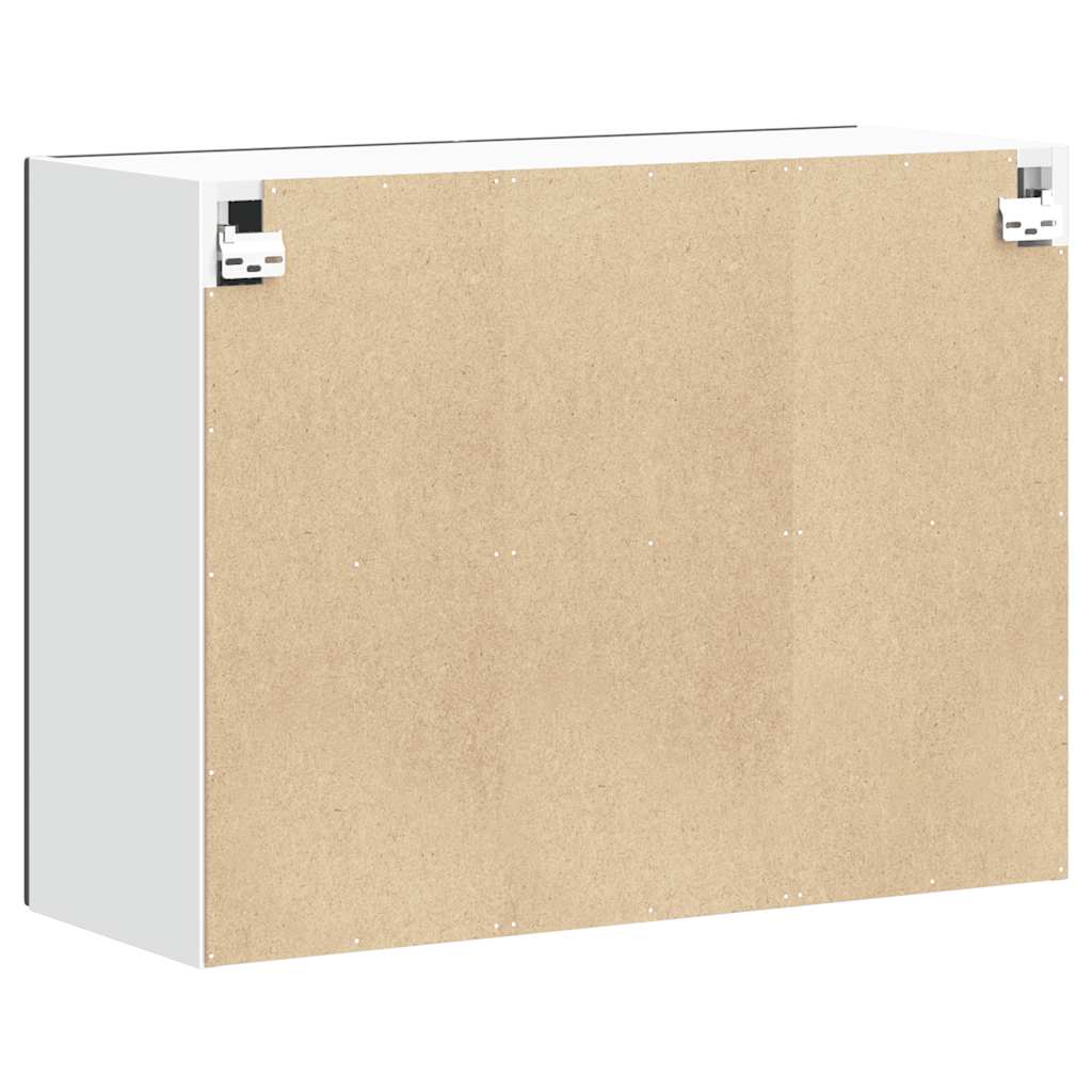 Herdumbauschränke 2 Stk. Lucca Weiß Holzwerkstoff