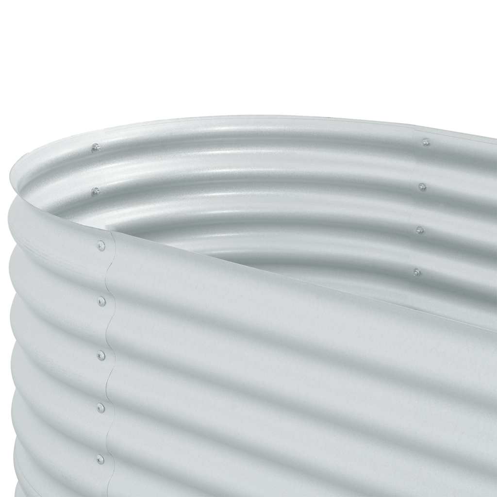 Hochbeet Grün 400 x 80 x 81 cm Stahl