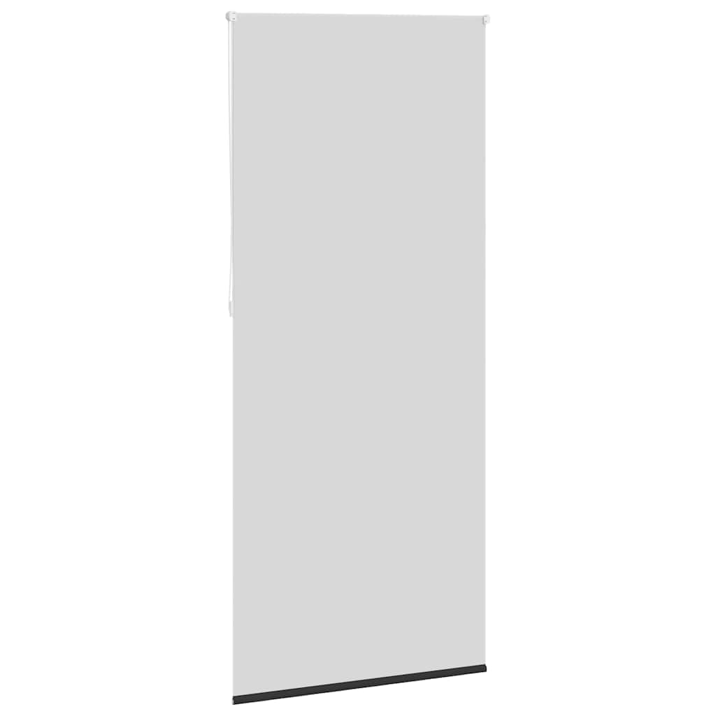 Verdunkelungsrollo 84,4 x 175 cm, Stoffbreite 80 cm, Weiß
