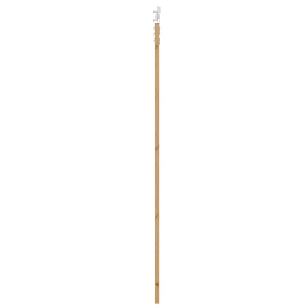 Schiebetür ORKDAL Natürlich und Schwarz 61 x 198,5 cm