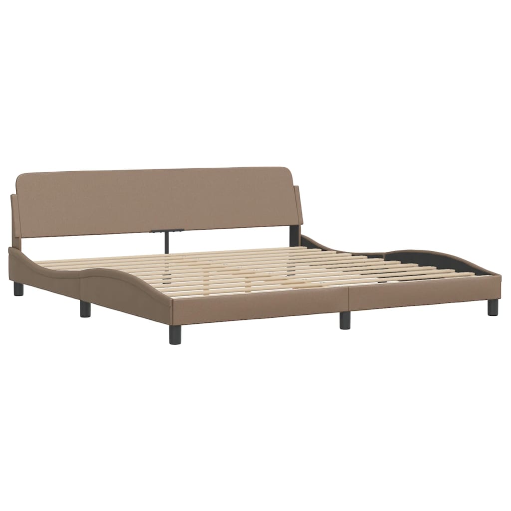 Bett mit Matratze "Dover" Schwarz 80x200 cm Kunstleder