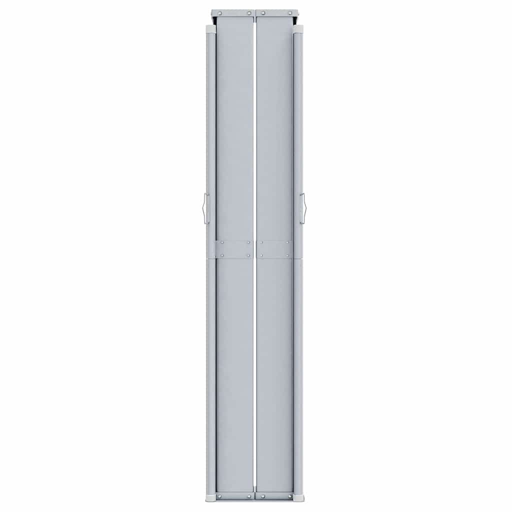 Ausziehbare Seitenmarkise 160×600 cm Braun