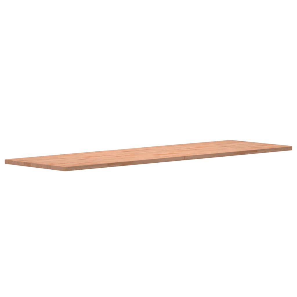 Schreibtischplatte 80x55x2,5 cm Massivholz Buche
