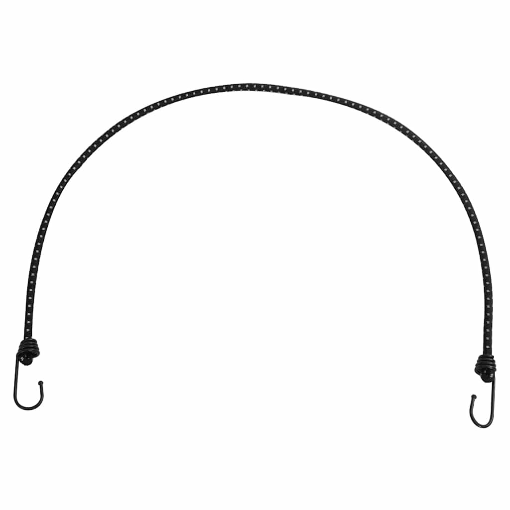 Gummiseile Reflektierend mit Haken 25 Stk. 38 cm